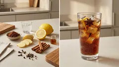 新生姜たっぷり、自家製クラフトコーラシロップの作り方｜黒糖とスパイスで香りよく