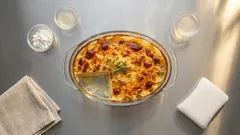 耐熱ガラス皿の白いくもり・ベタつきに:酢+水+コーンスターチで手早くすっきり洗う方法